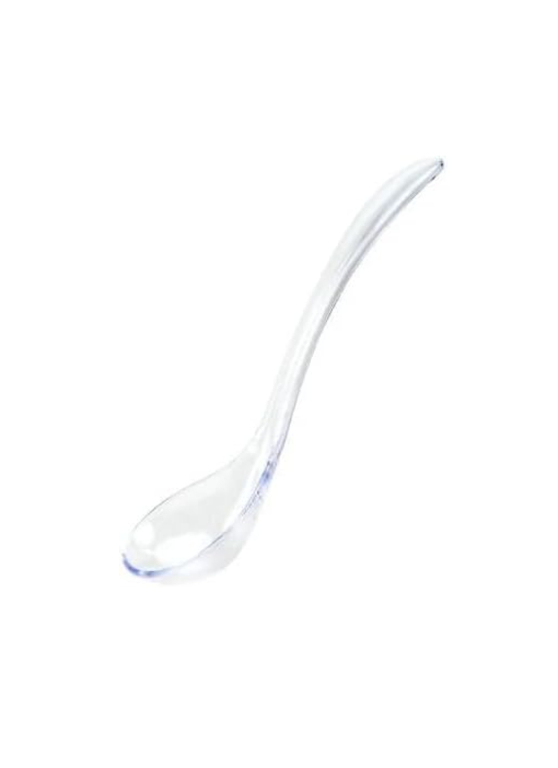 Turtlesegg.com: Mini Clear Plastic Ladle 120pcs | Ideal for Sauces & Soups