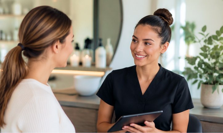 Full Face Waxing Service for Smooth, Clean Facial Hair Removal - Beauty & Spas by Pampered Peach Wax Bar Naples